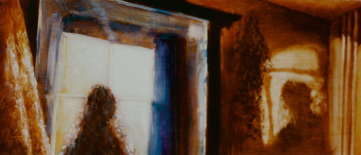 Duality, 1997 (olja på papper) av Lee Campbell