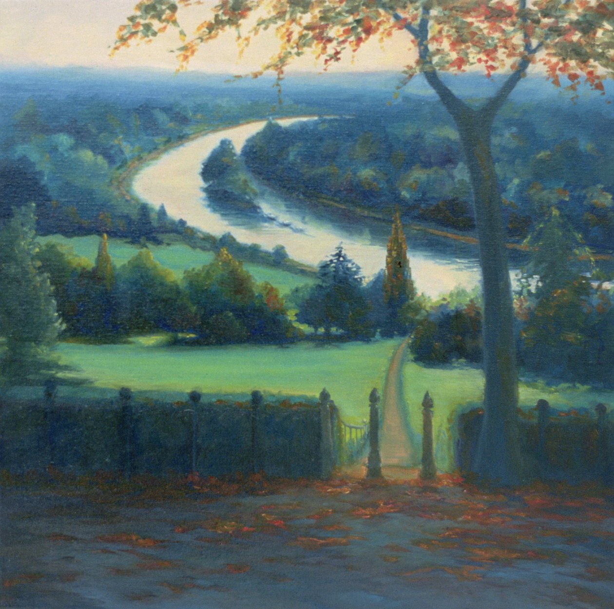 Från kullen, 2001 Petersham Meadow av Lee Campbell