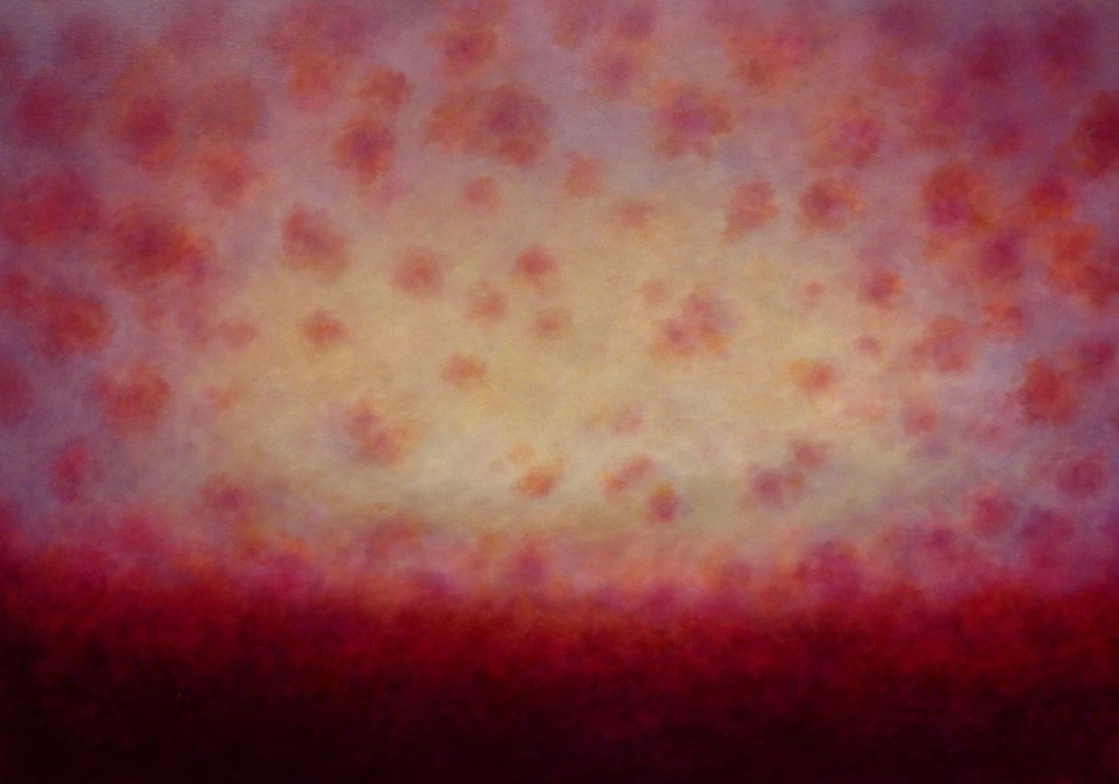 Essence of Roses, 2024 (olja på duk) av Lee Campbell