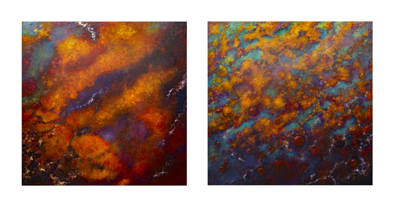 Oxidation 1 och II, 2016 av Lee Campbell
