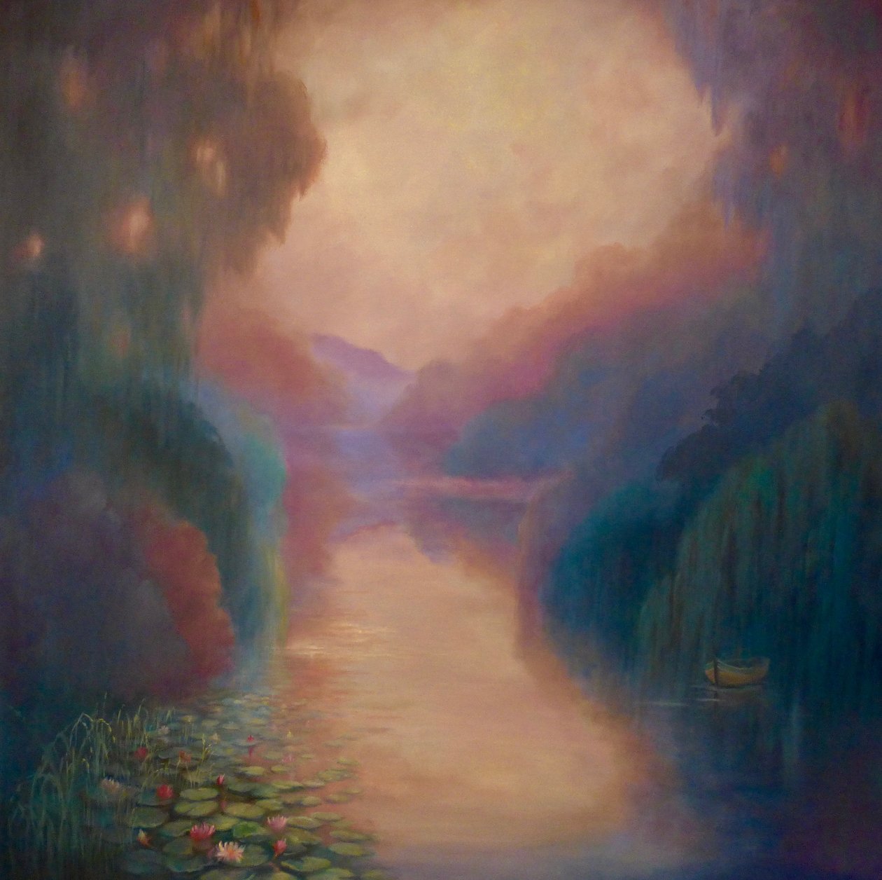 Hyllning till Monet, 2020 av Lee Campbell