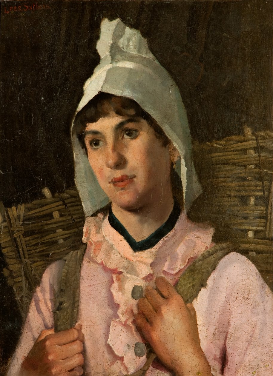 Breton flicka av Leghe Suthers