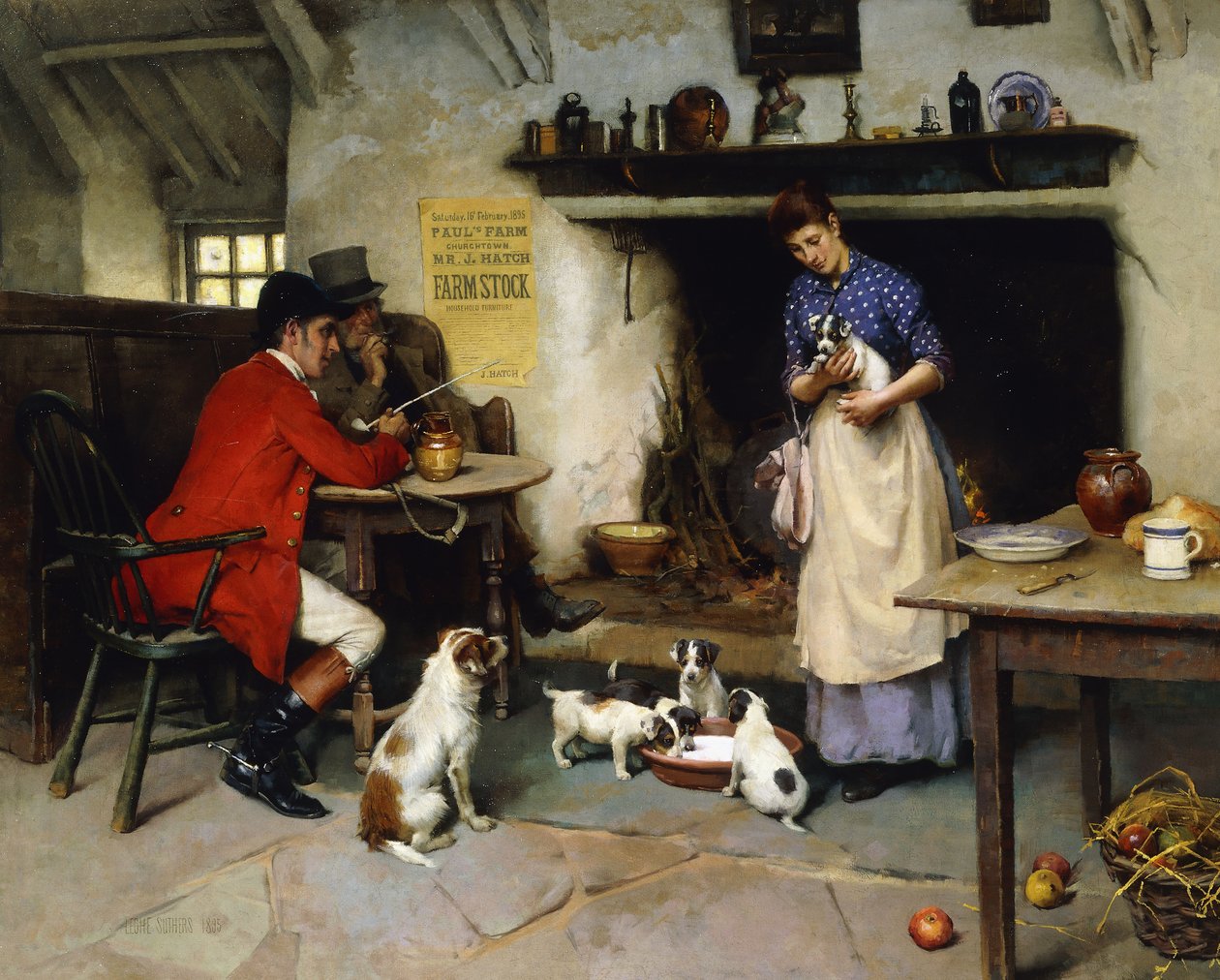 Familjens skönhet, 1895 av Leghe Suthers