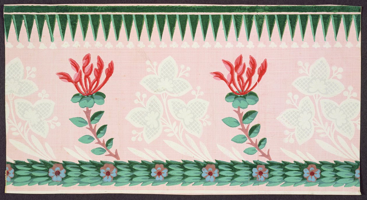 Linon-Batist tapetkant, 1802 av Legrand factory of Legrand factory of