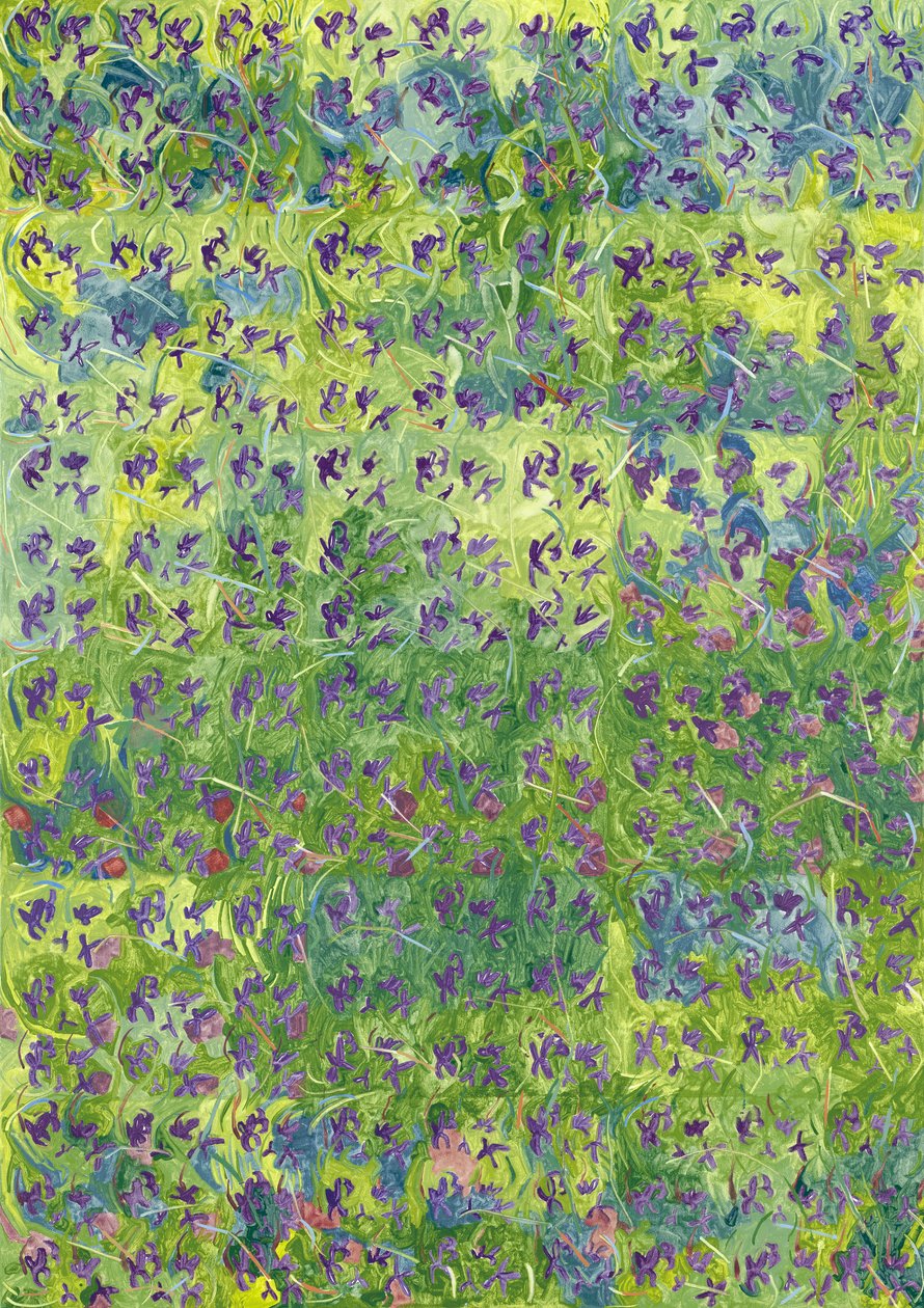 Sweet Violets, 2012, av Leigh Glover