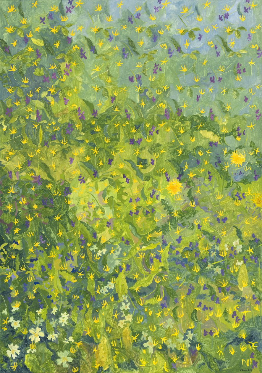 Skogsöppning, 2014, av Leigh Glover