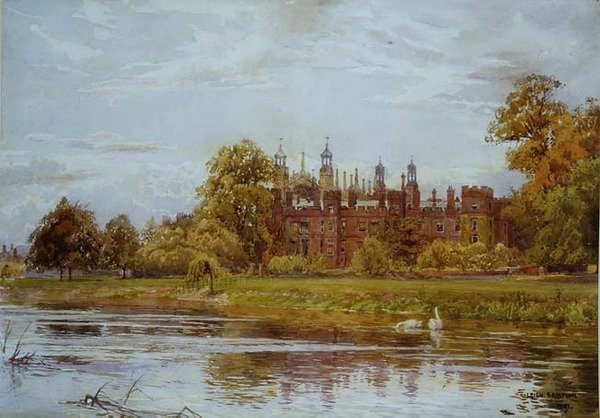 Eton College från floden av Leigh Sampson