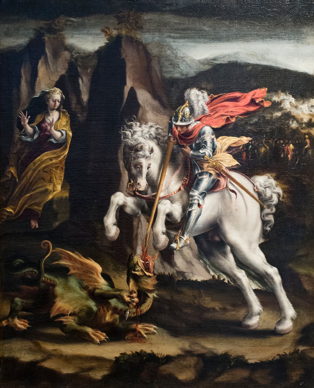 St George och draken, Lelio Orsi av Lelio Orsi da Novellara