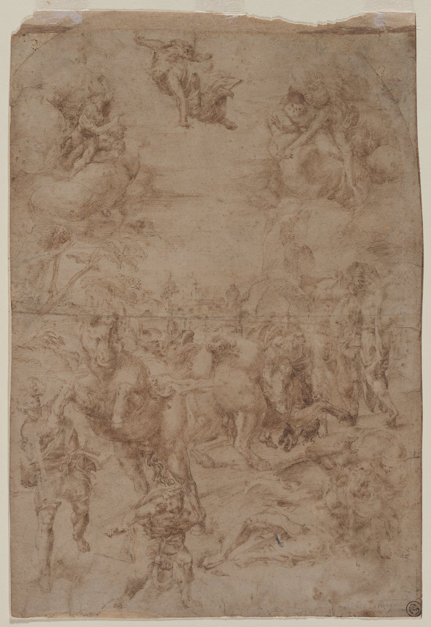 The Conversion of St. Paul, efter 1575. av Lelio Orsi da Novellara
