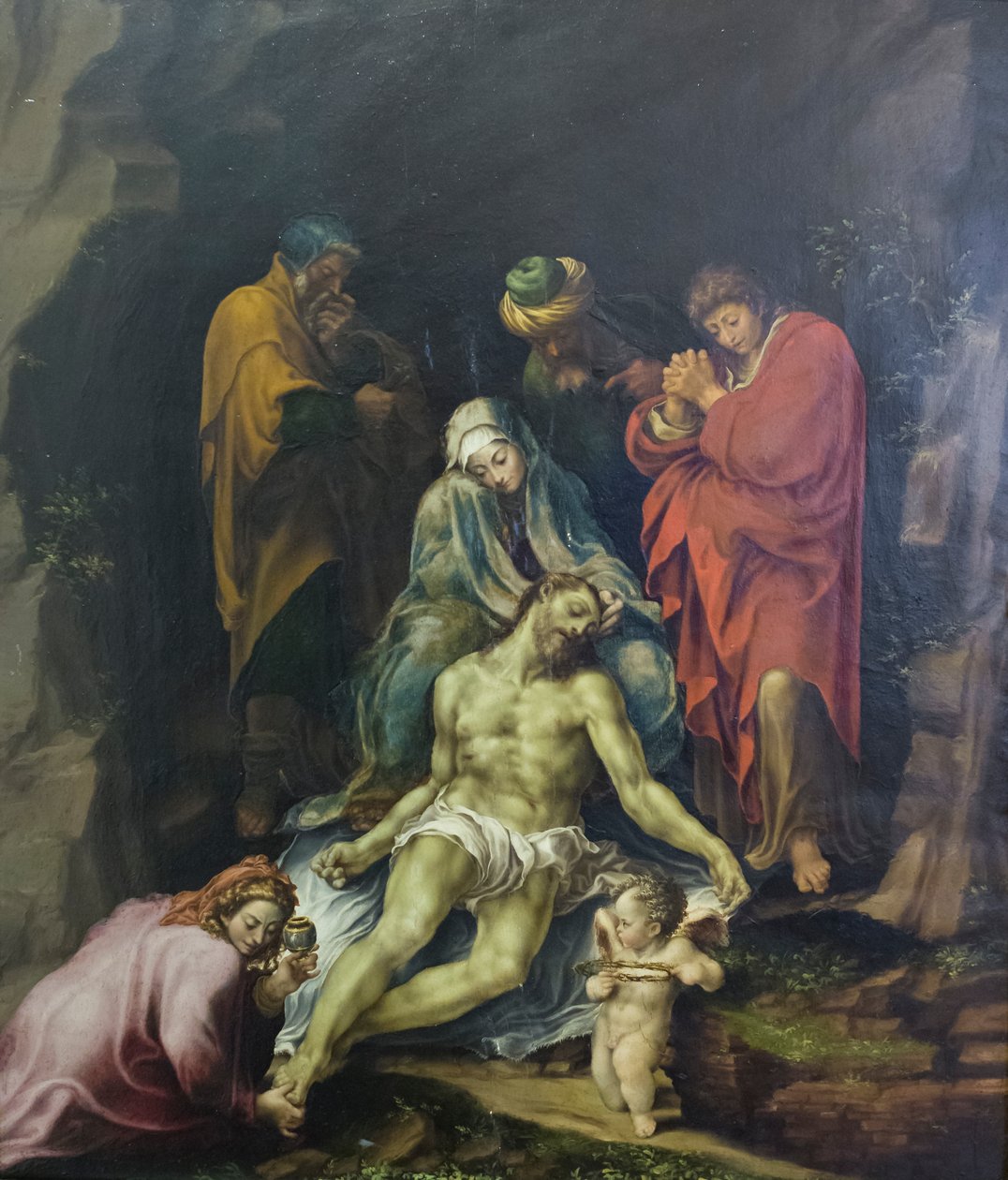 Klagovisan över den döde Kristus av Lelio Orsi da Novellara