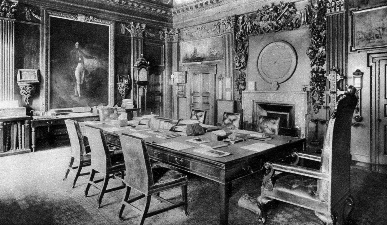 Amiralitetets styrelserum, London, 1926-1927. av Lemere