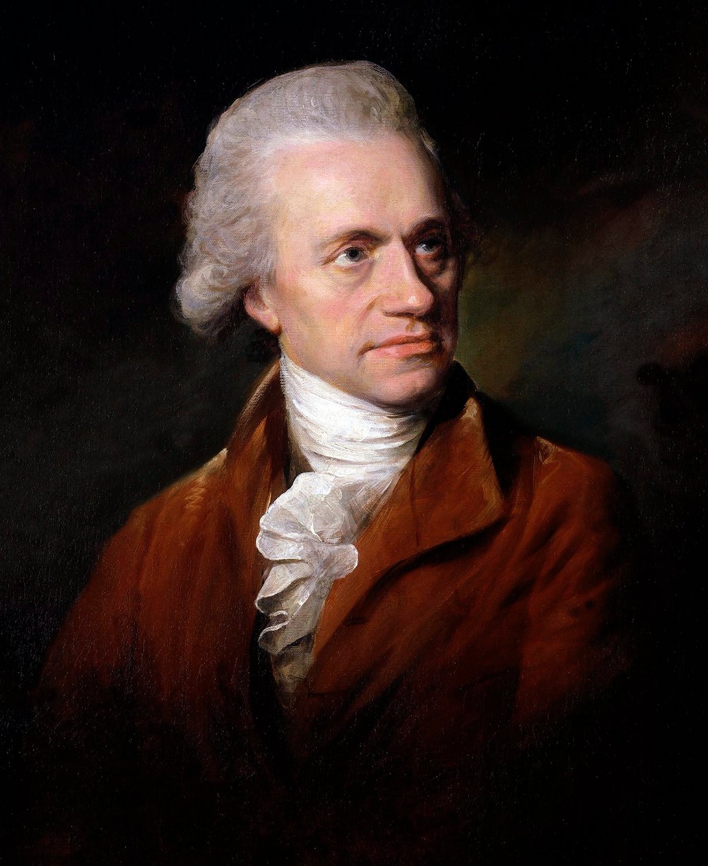 Porträtt av Sir Frederick William Herschel 1738-1822, 1785. av Lemuel Abbott
