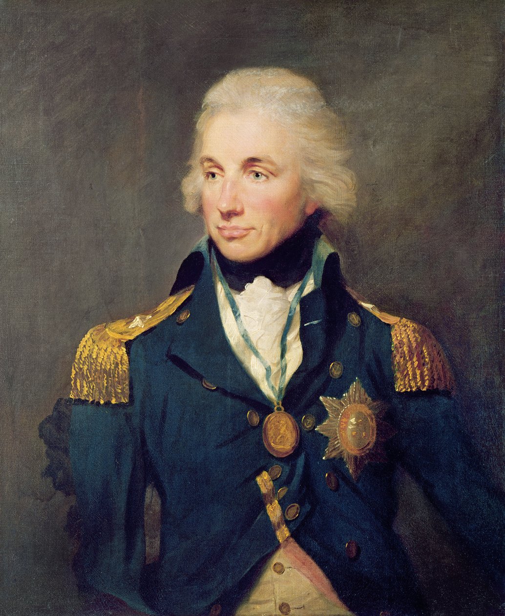 Portræt af Horatio Nelson (1758-1805), Viscount Nelson, 1797, sverige av Lemuel Francis Abbott