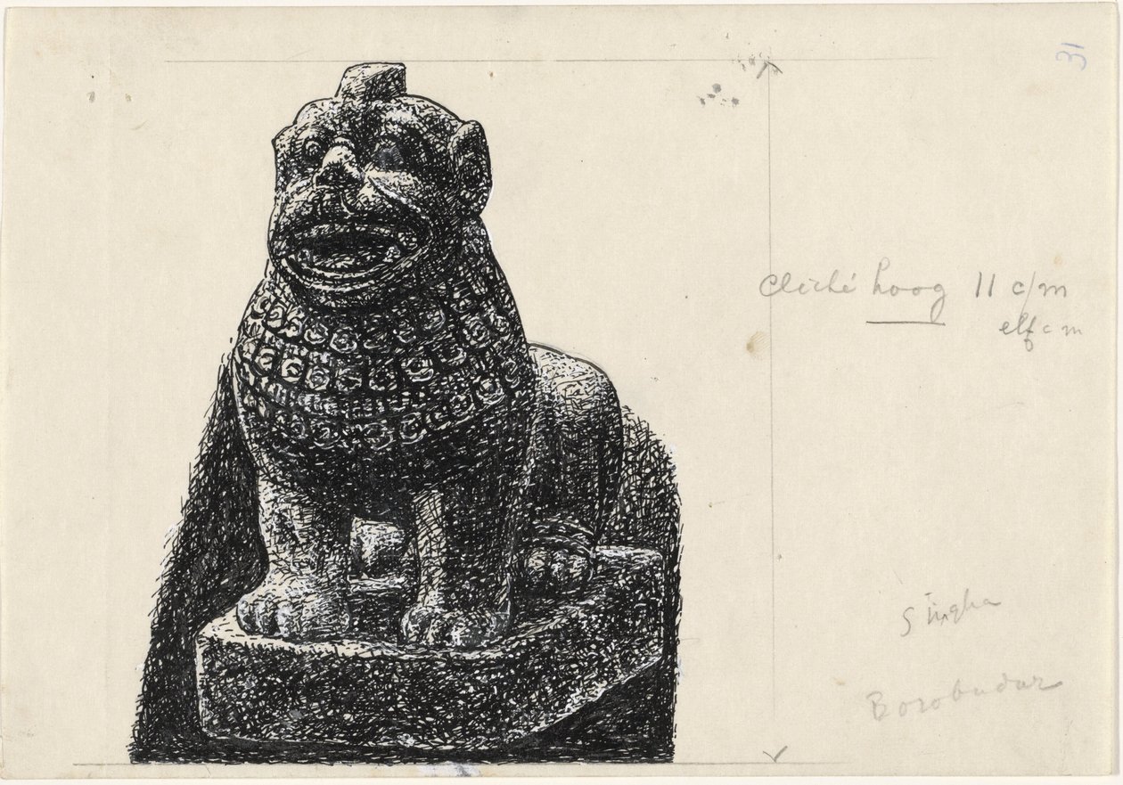Bild av ett lejon av Leo Gestel
