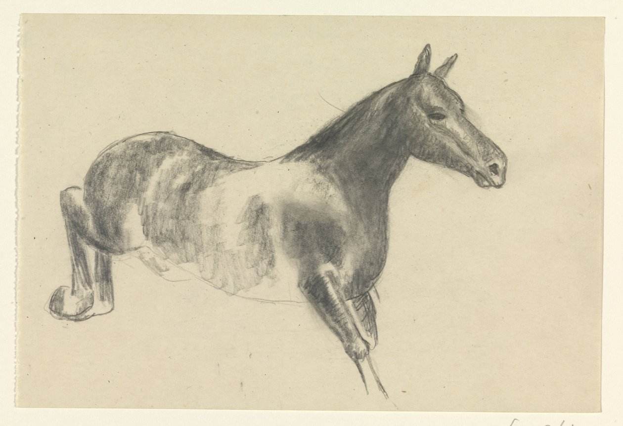 buktande häst av Leo Gestel
