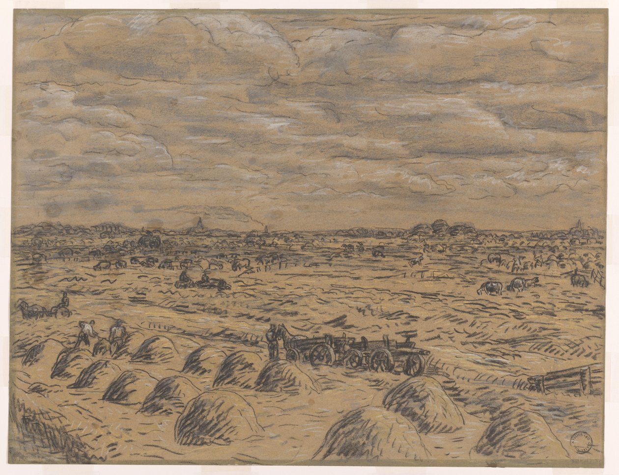 Eembrugge (titel på objekt) av Leo Gestel