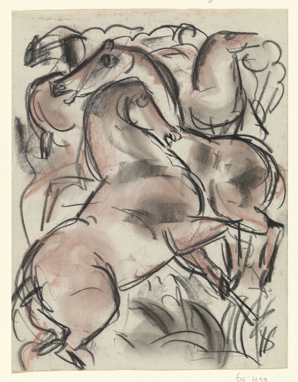 Hästar i naturen av Leo Gestel