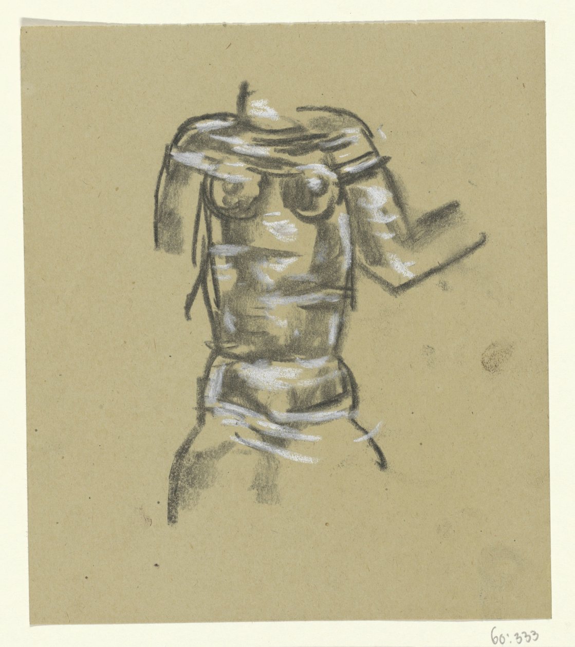 Torso av en kvinna av Leo Gestel