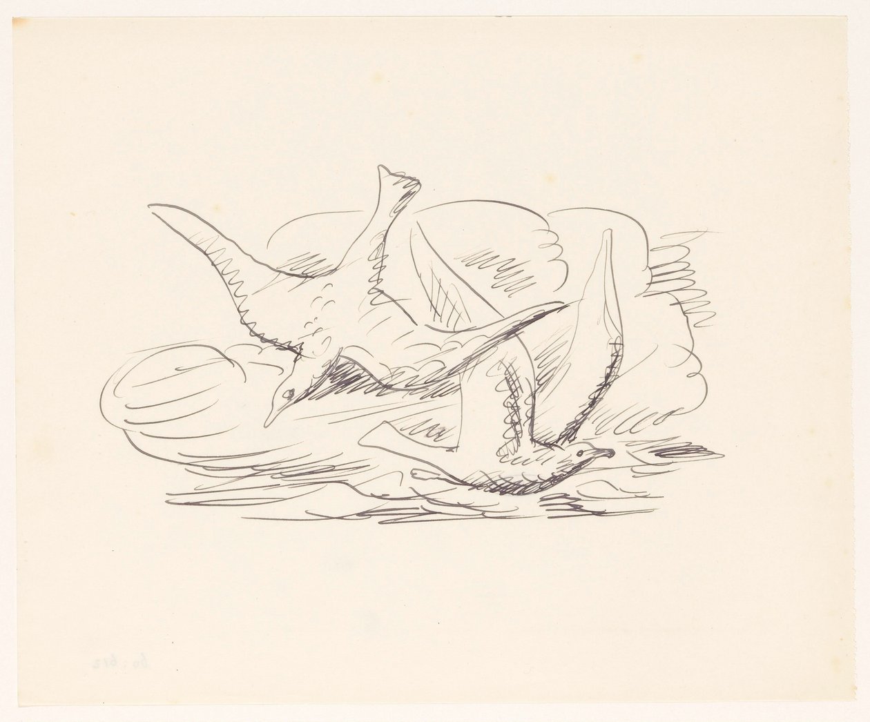 Två måsar av Leo Gestel