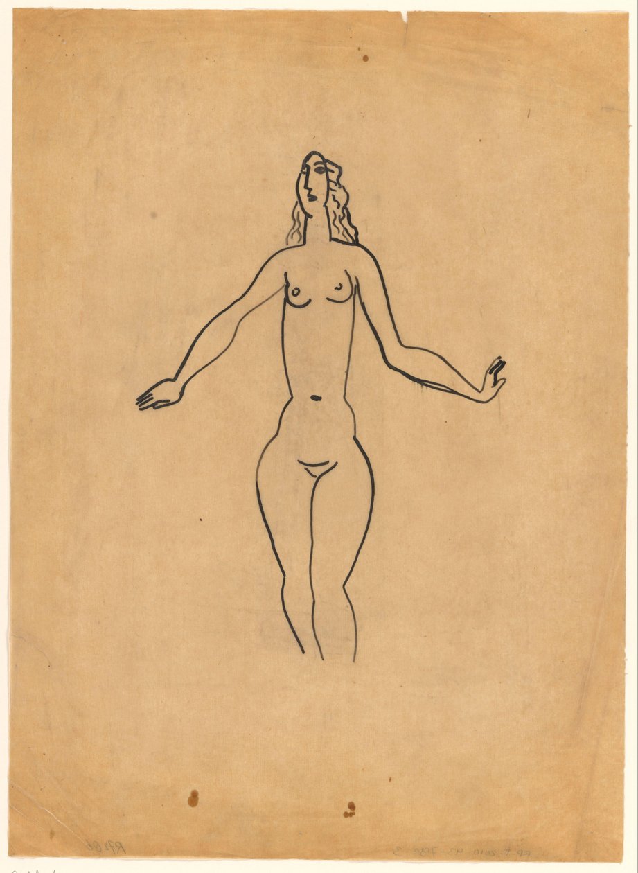 Weiblicher Akt av Leo Gestel