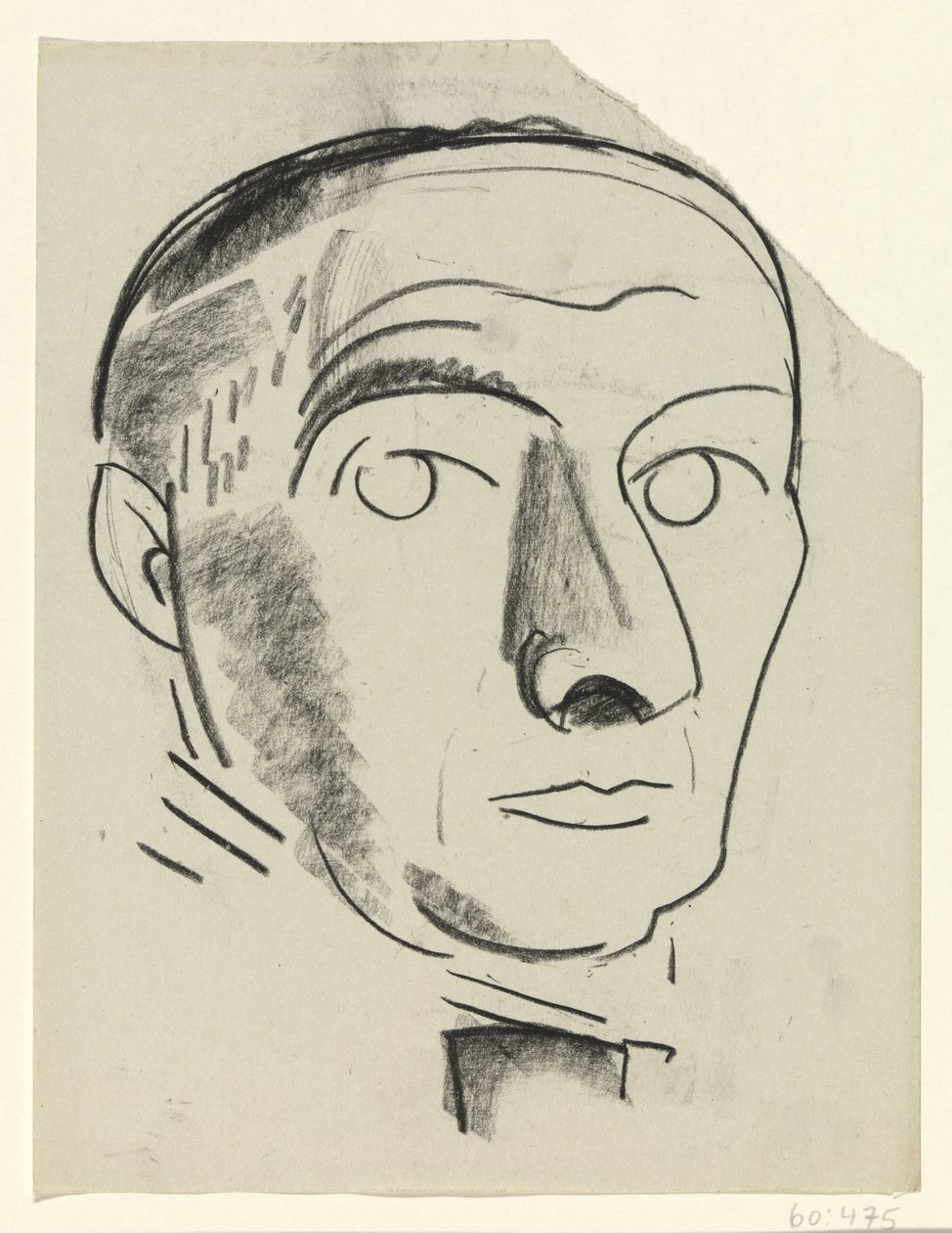 Självporträtt av Leo Gestel