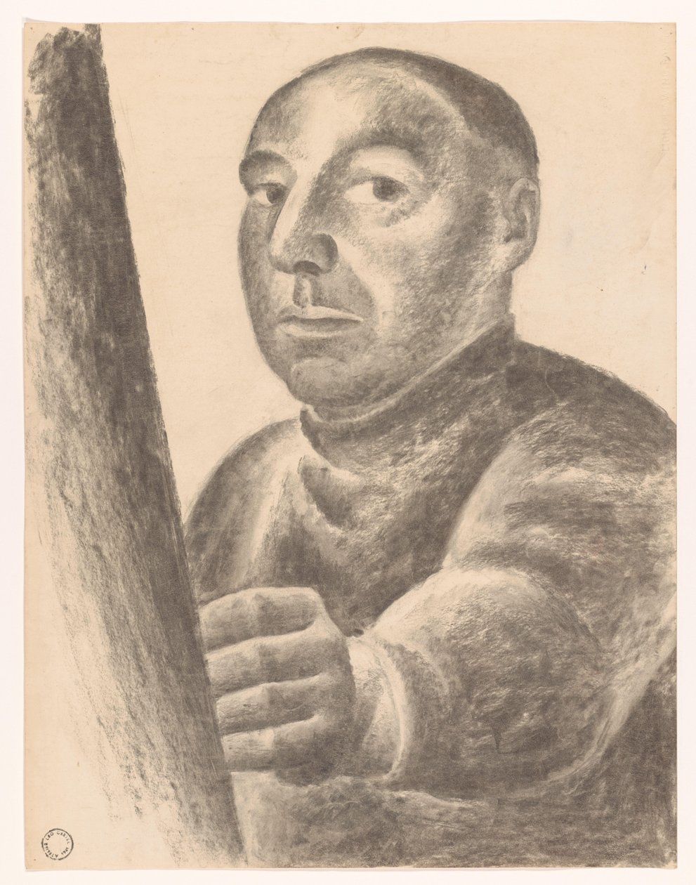 Självporträtt av Leo Gestel