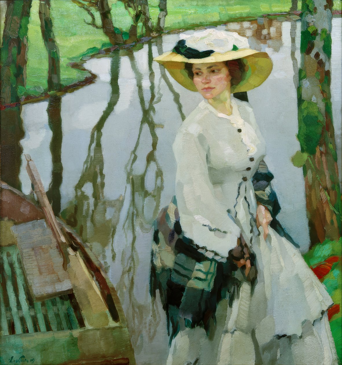 På banken av Leo Putz