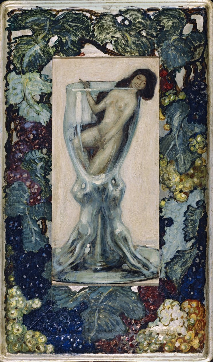 flicka i glaset av Leo Putz