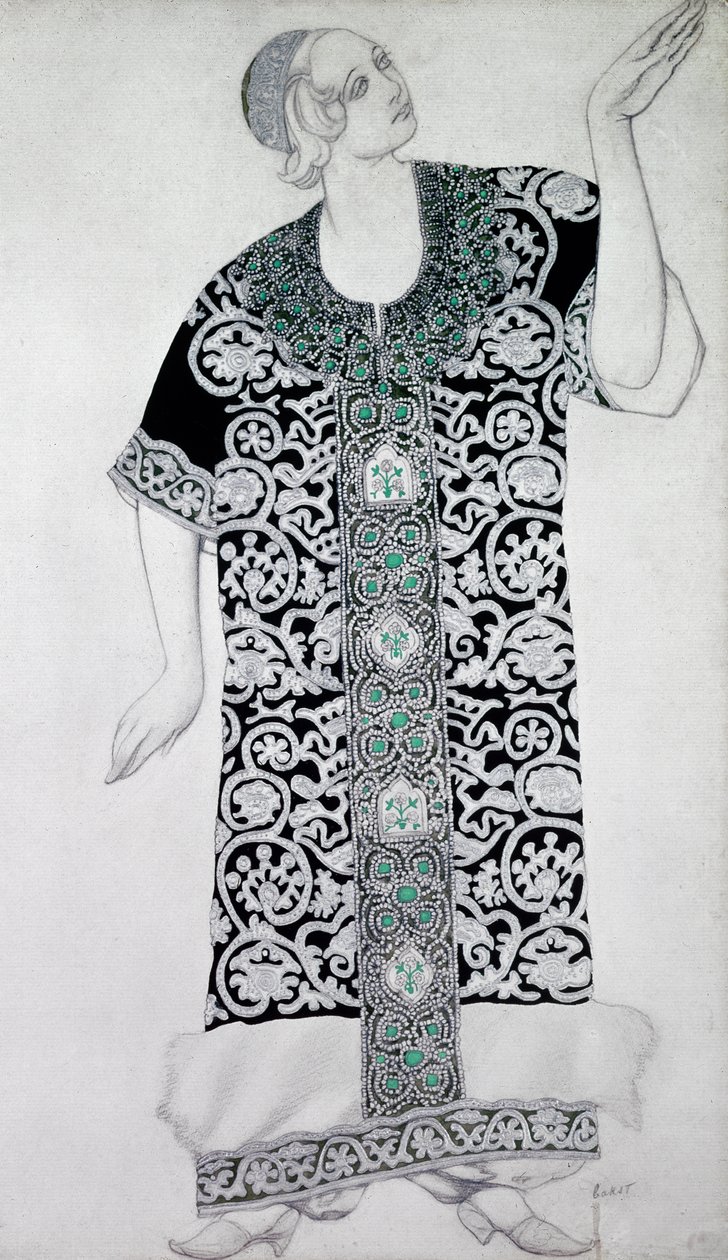 Kostymdesign, 1911 av Leon Bakst