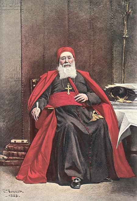  Le cardinal Charles Lavigerie, archeveque dAlger 1825-1892n av Leon Joseph Florentin Bonnat