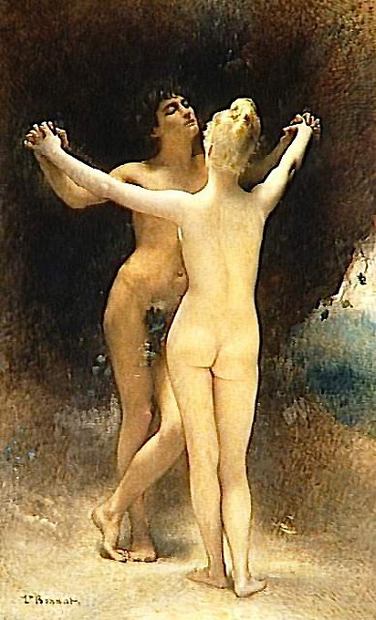 Idylle av Leon Joseph Florentin Bonnat