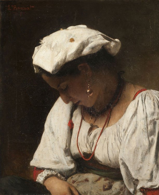 The victim  av Leon Joseph Florentin Bonnat