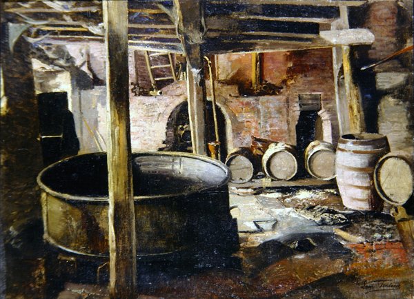 Det gamla bryggeriet, 1895 av Leon Henri Marie Frederic