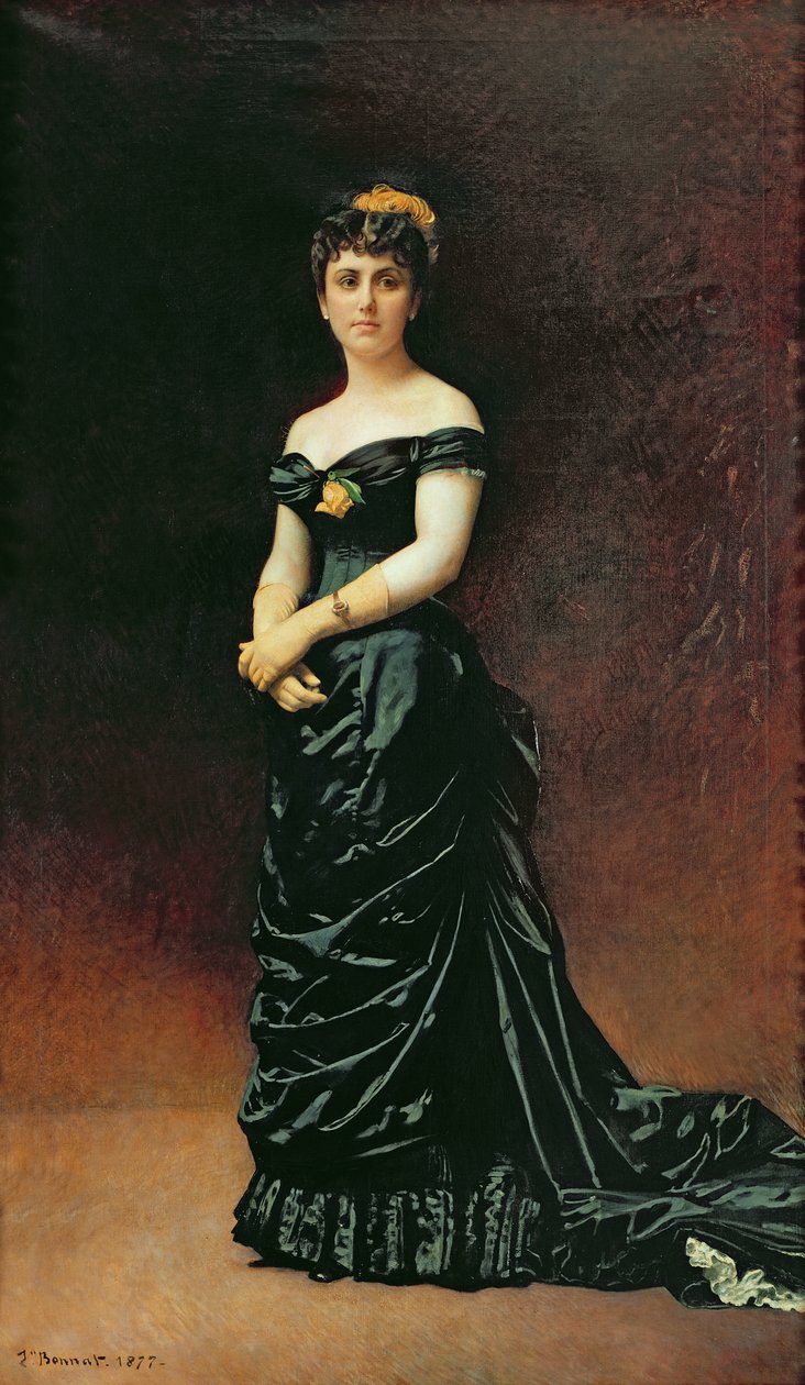 Porträtt av Madame Bishofseim, 16 av Leon Joseph Florentin Bonnat
