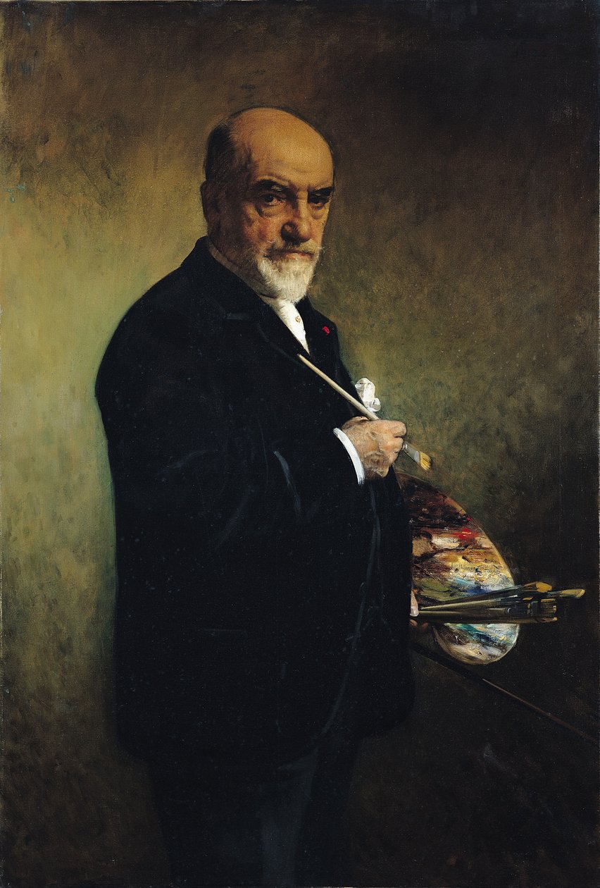 Självporträtt av Leon Joseph Florentin Bonnat