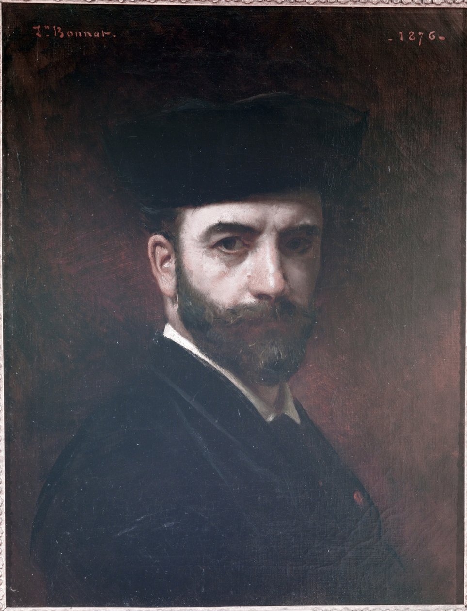 Självporträtt, 1876 av Leon Joseph Florentin Bonnat