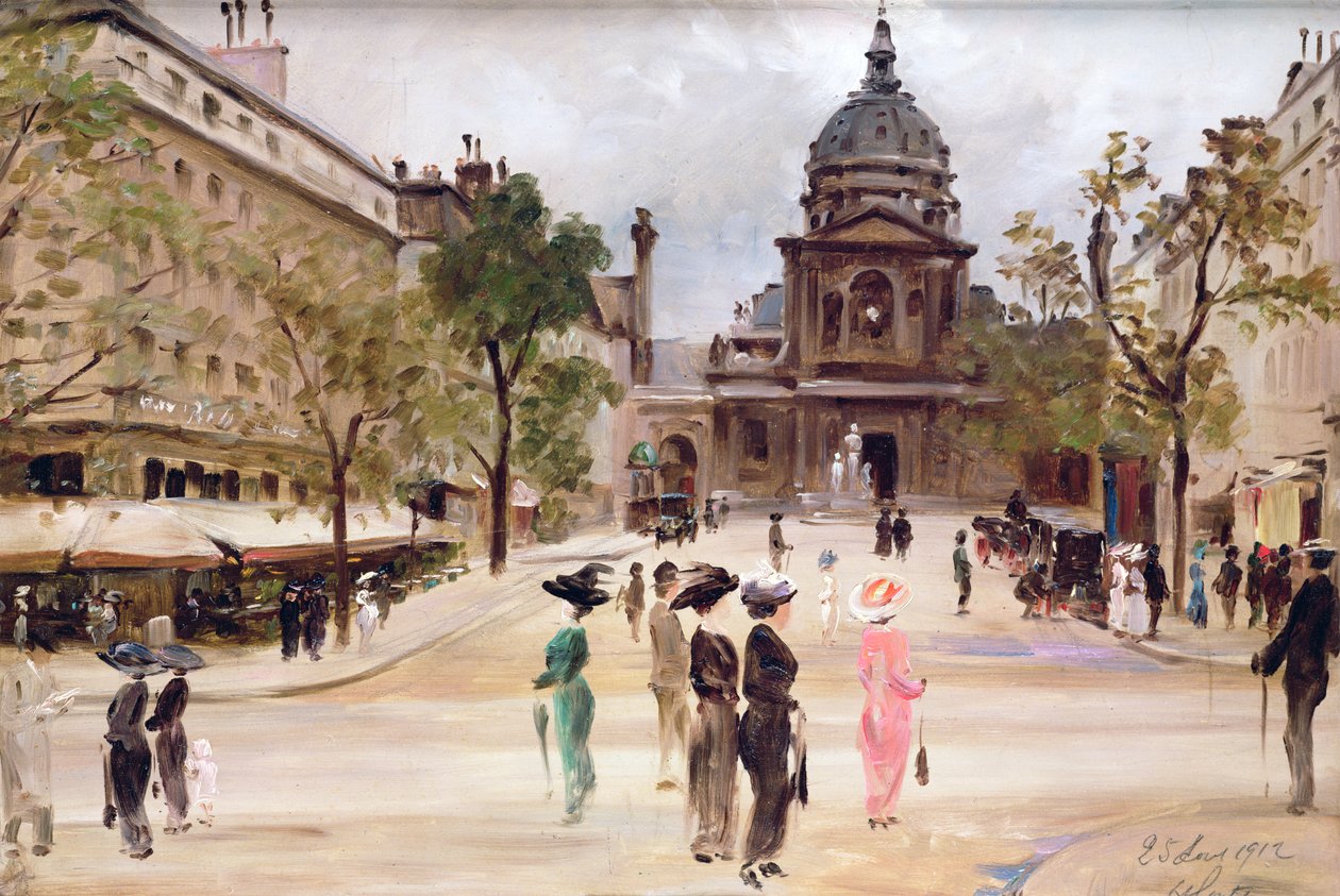 Sorbonne, Paris, 1912 av Leon Marie Coutil