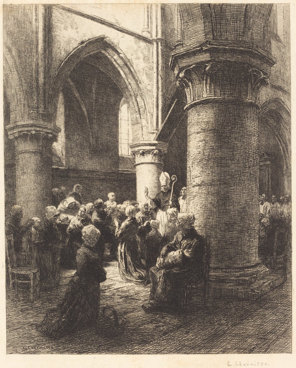 聖公会訪問 スウェーデン語 av Leon Augustin Lhermitte