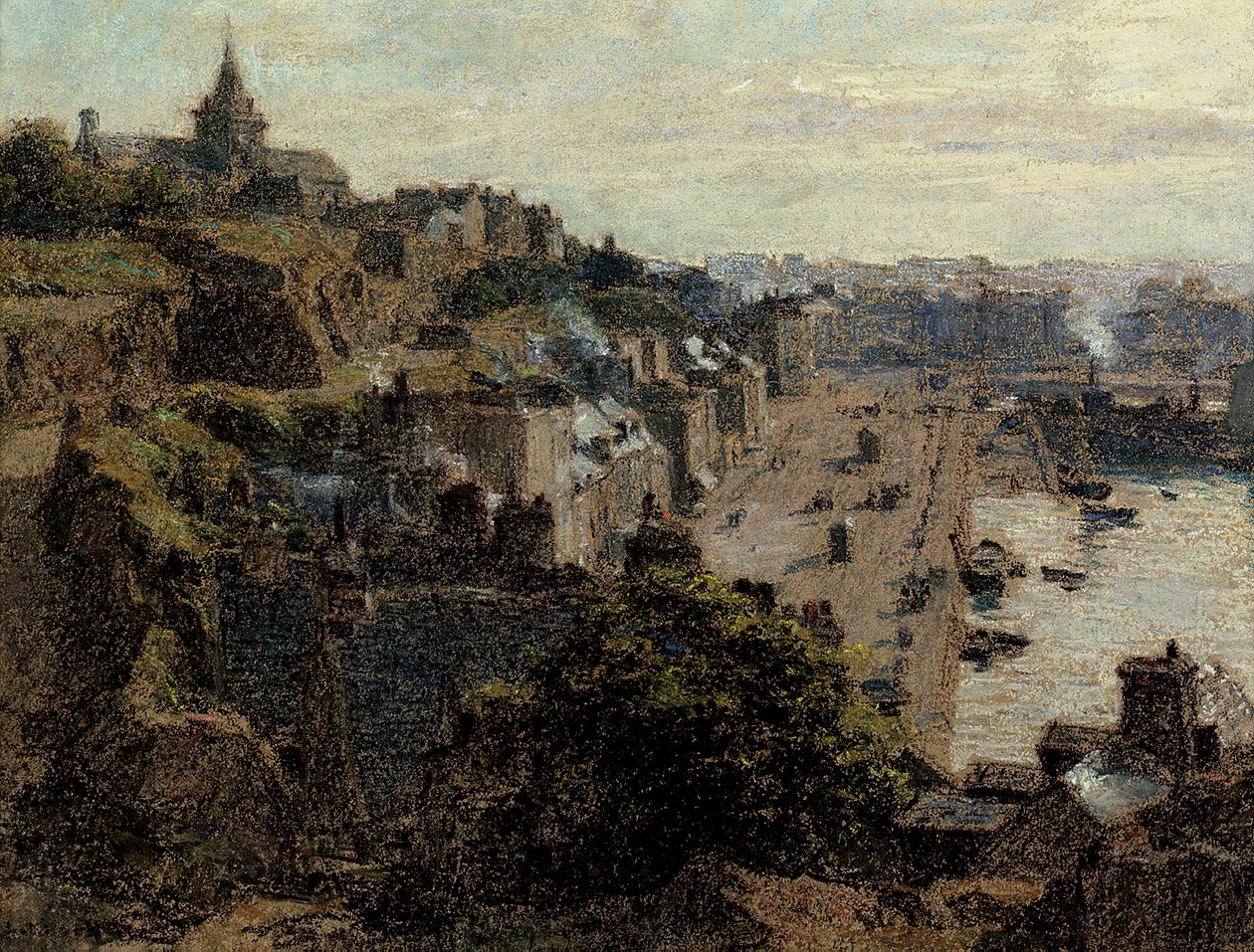 Granville, Morgon, 1892 av Leon Augustin Lhermitte