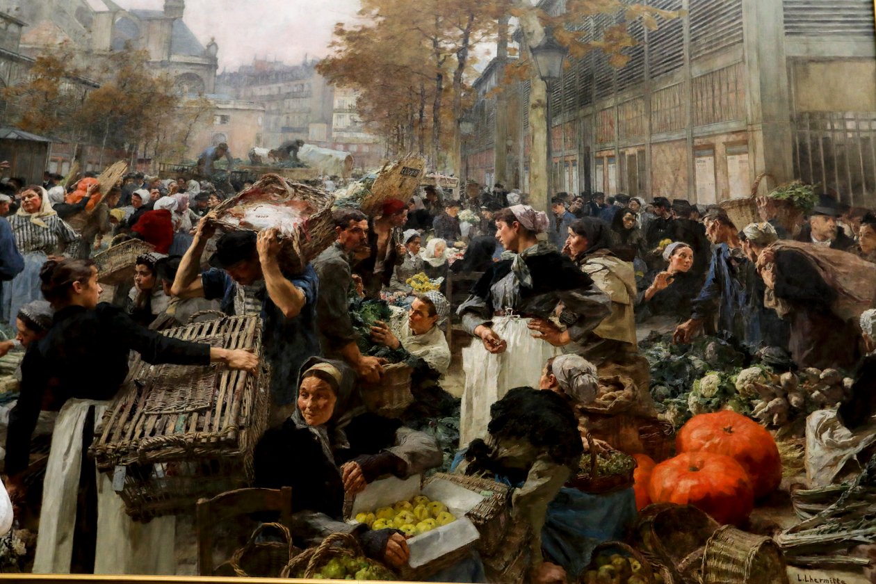 Hallar av Leon Augustin Lhermitte
