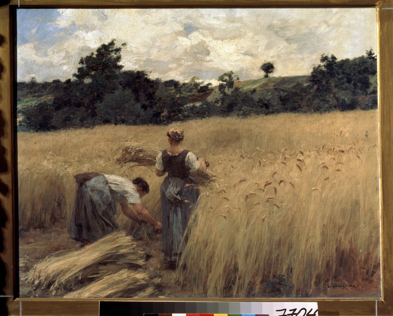 Skördemännen. (Reapers). Målning av Leon Augustin Lhermitte (1844-1925). Fransk konst, realism. Pushkin Museum of Fine Arts, Moskva av Leon Augustin Lhermitte