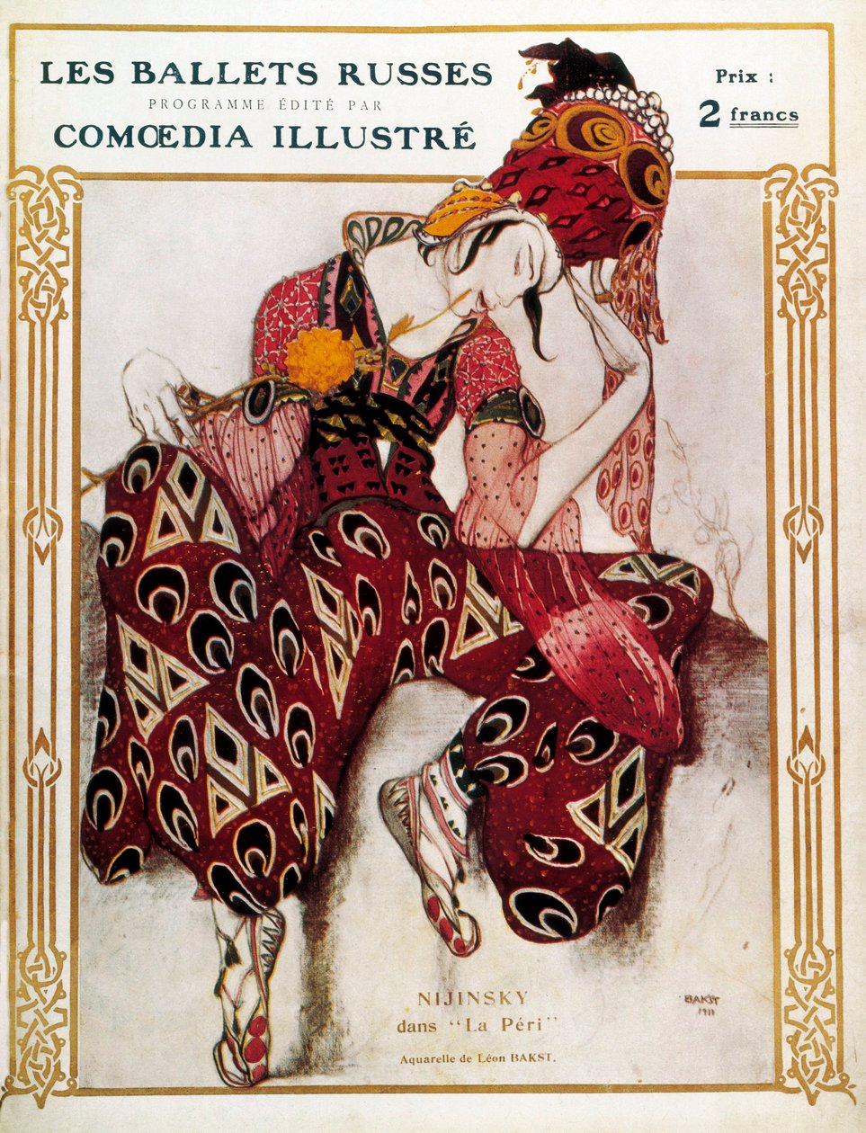 Kostymdesign för Nijinsky i baletten 
