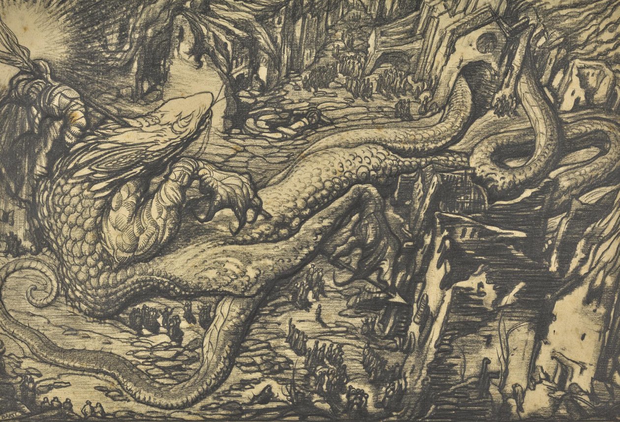 Krigets monster. av Leon Bakst