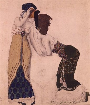 Modern klänning från `` Fantasie Sur le Costume Moderne 