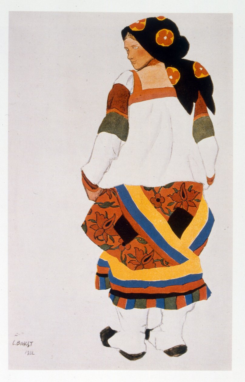 Bondekvinna av Leon Bakst