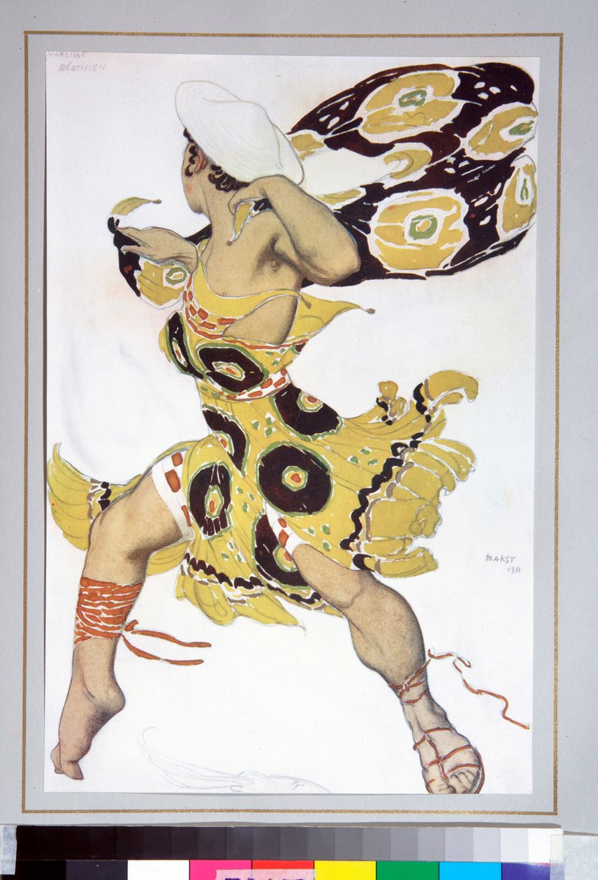 Phobos. Kostym för baletten "Narcissus" av Leon Bakst