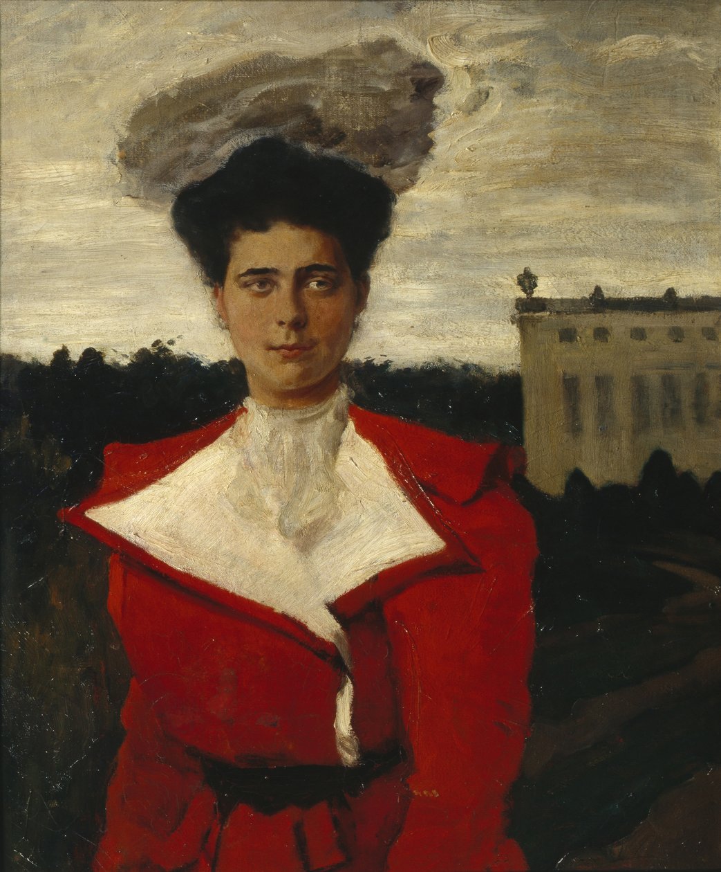 Porträtt av storhertiginnan Elena Vladimirovna av Ryssland 1882-1957 av Leon Bakst