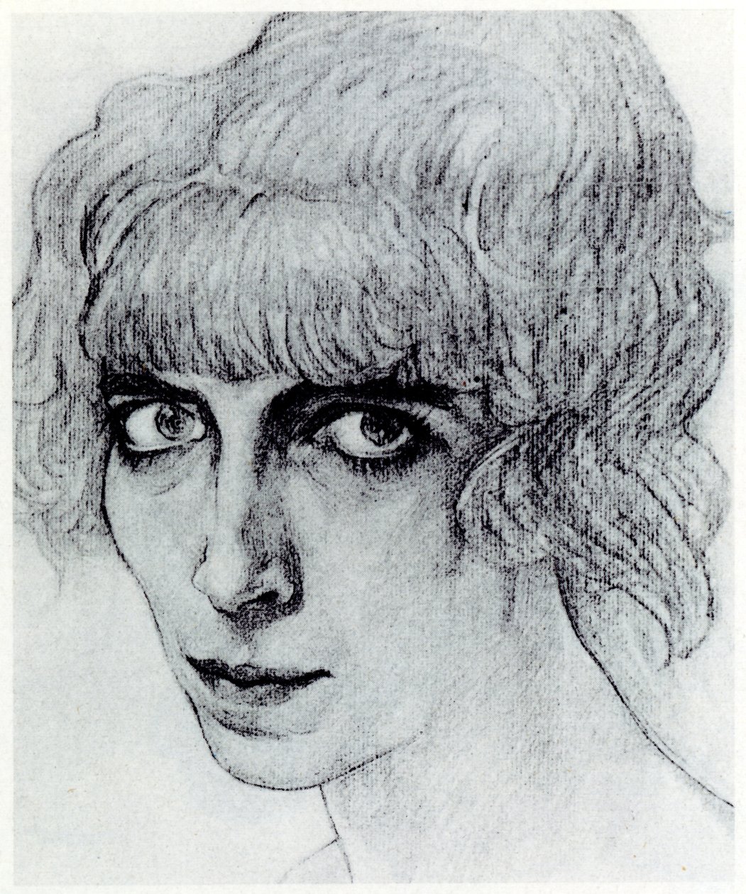 Porträtt av Marchesa Luisa Casati, 1912 av Leon Bakst