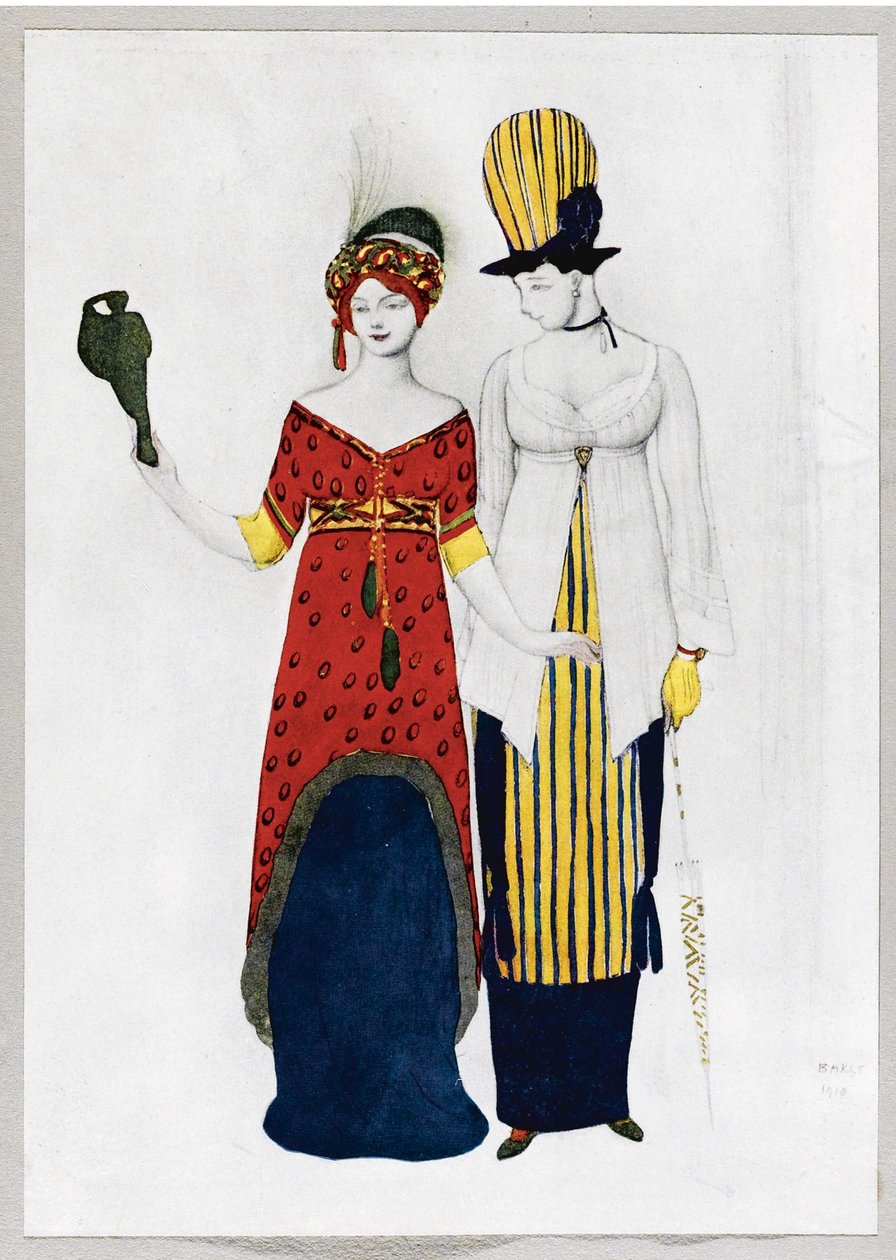 The Decorative Art of Léon Bakst, London: The Fine Art Society, 1913, 1913 av Leon Bakst