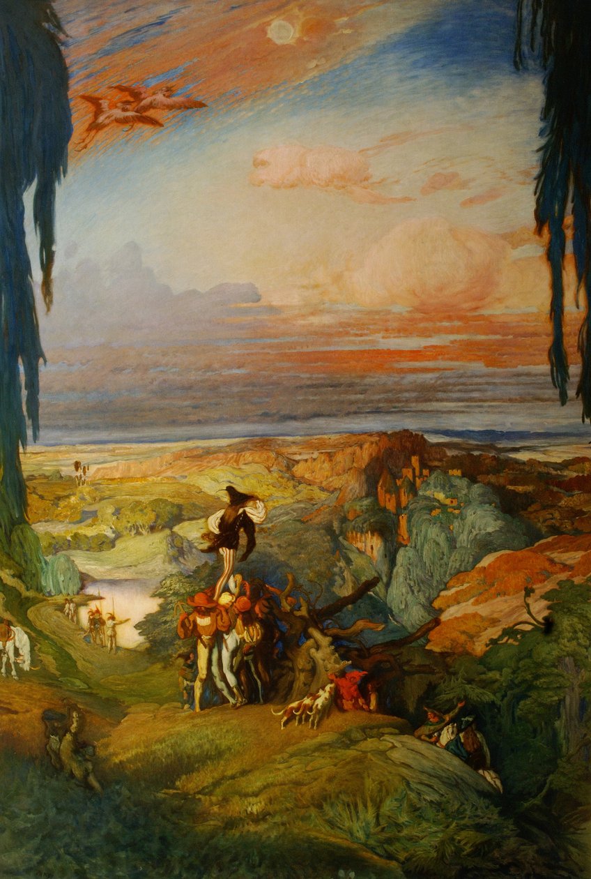 Törnrosan, 1913-1922 av Leon Bakst